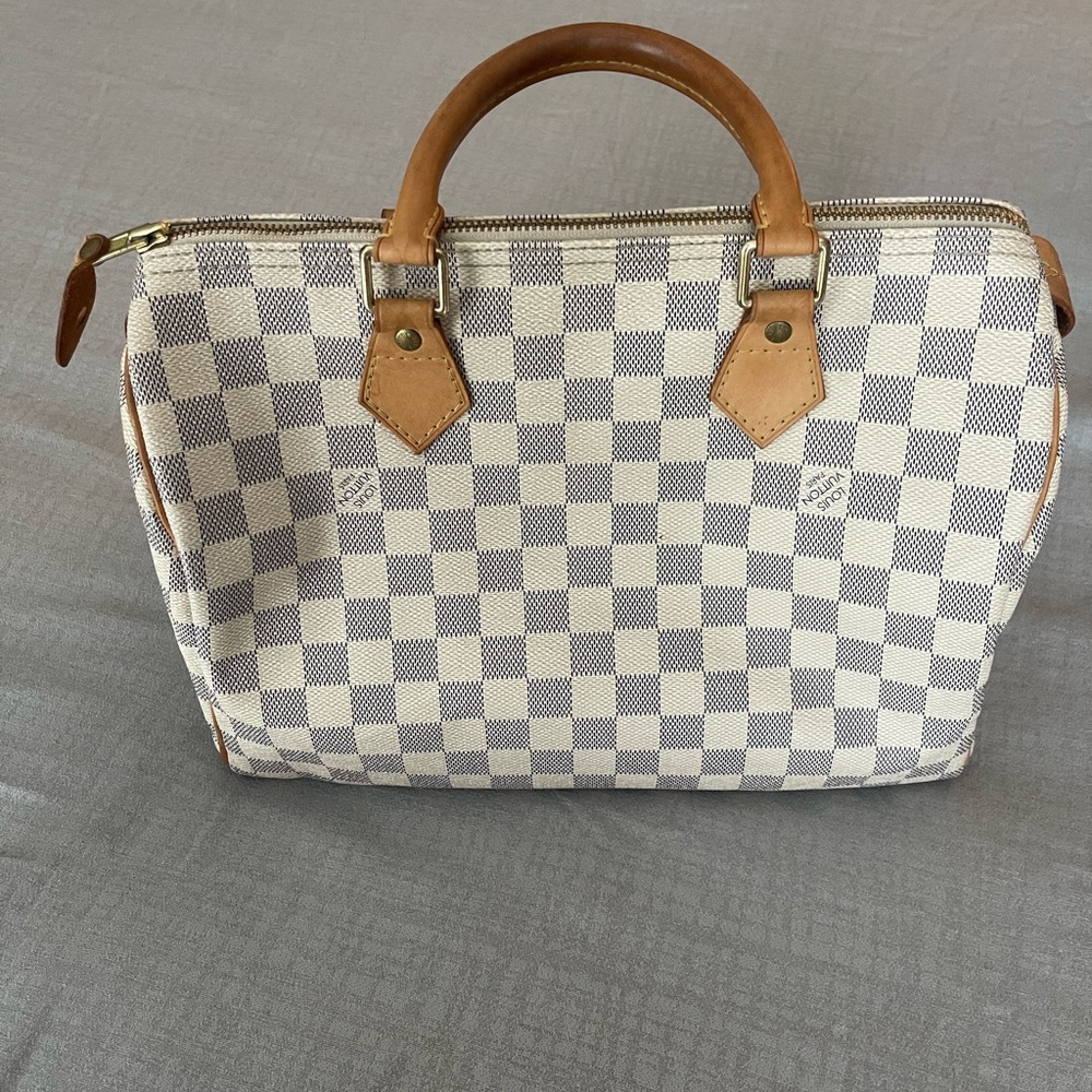 Louis Vuitton Speedy 35 Damier Azur